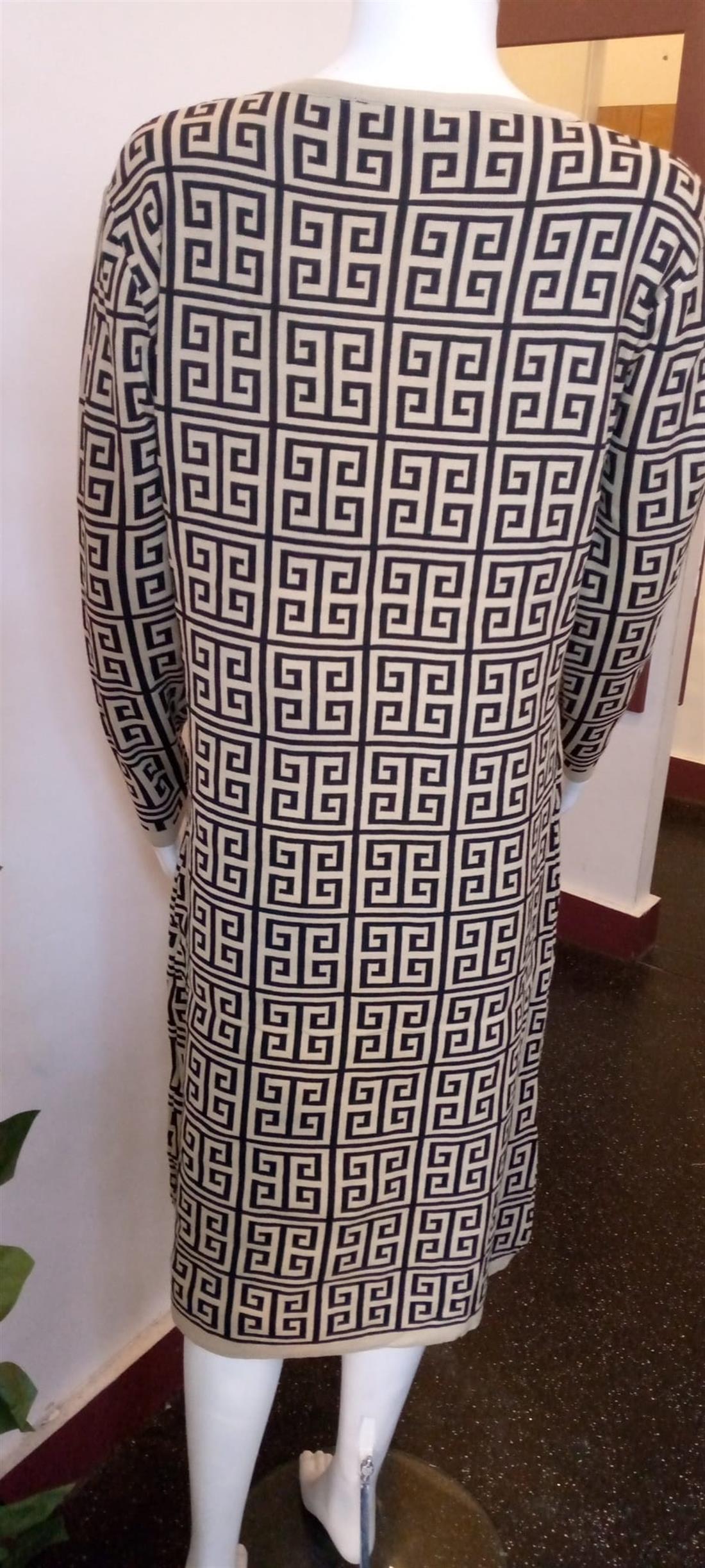 Black Printed Jumper