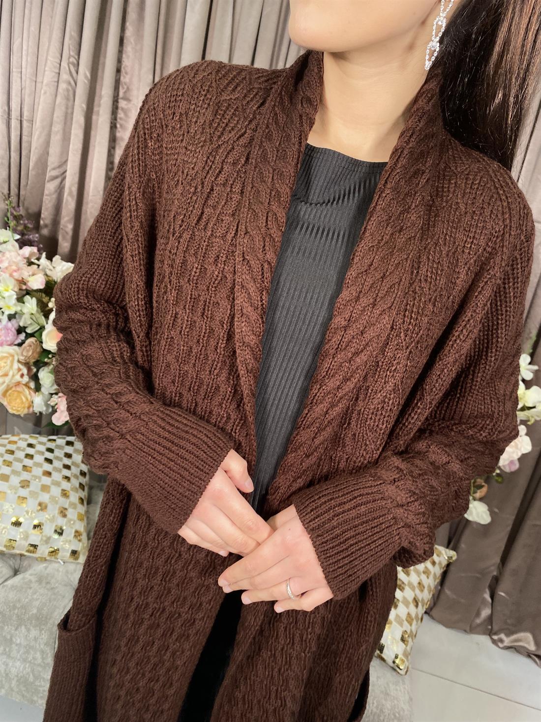 Brown Cardigan