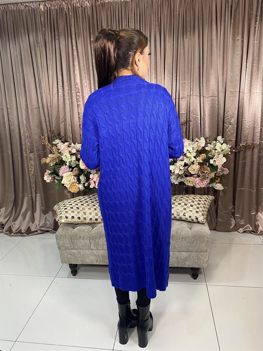 Blue Cardigan