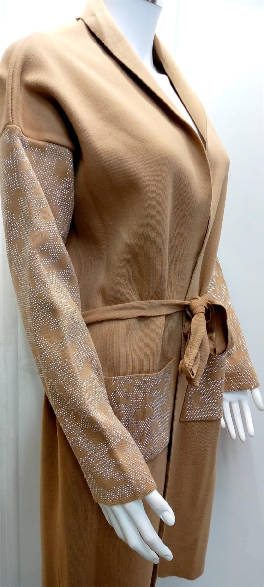 Beige Ladies Cardigan