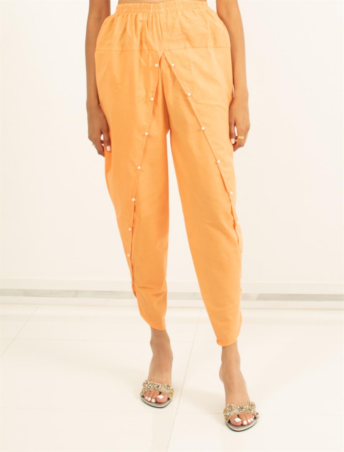 Orange Legging and Trousers