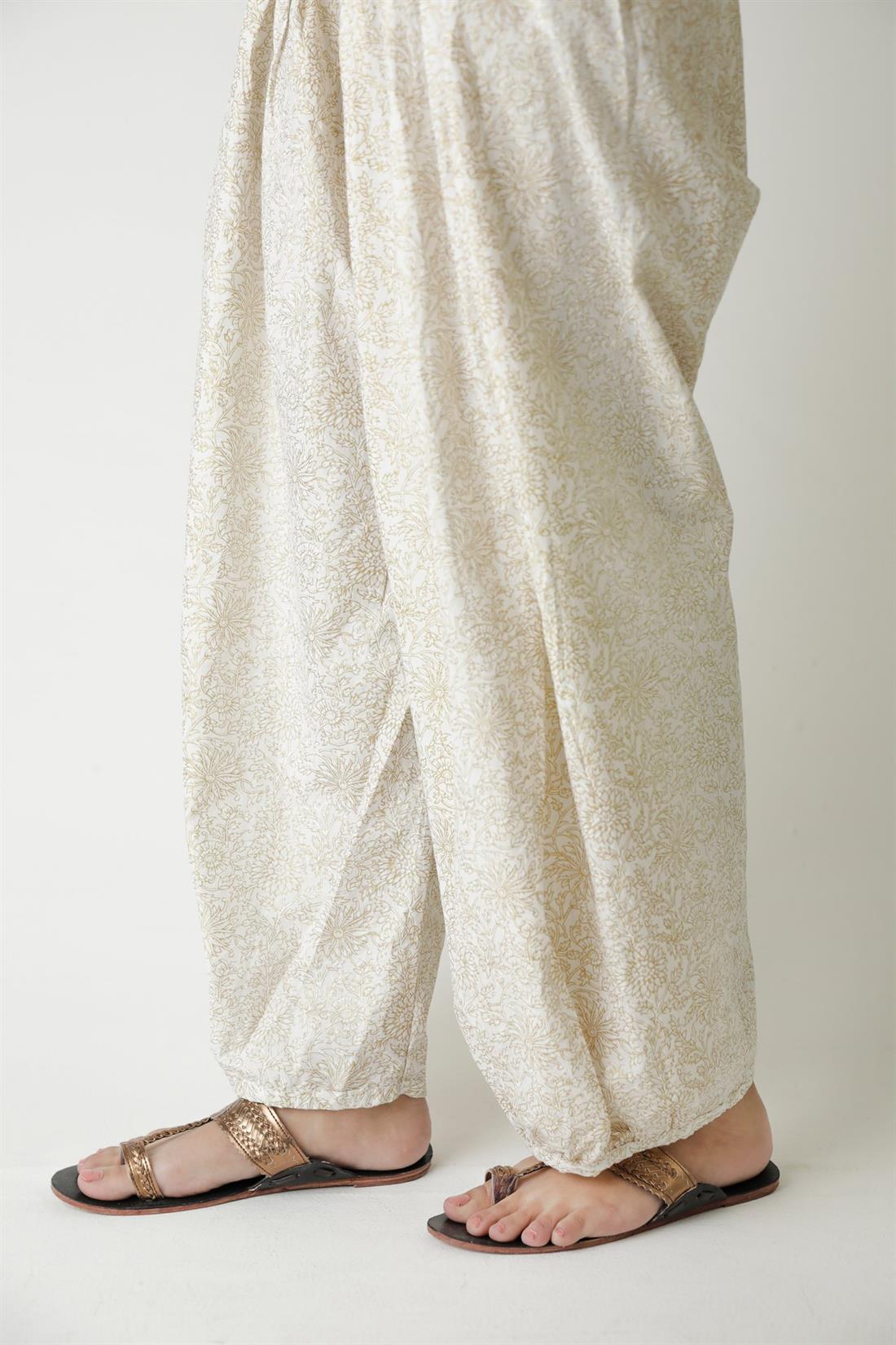 Off White Ethnic Designer Ladies Ready to Wear Suits