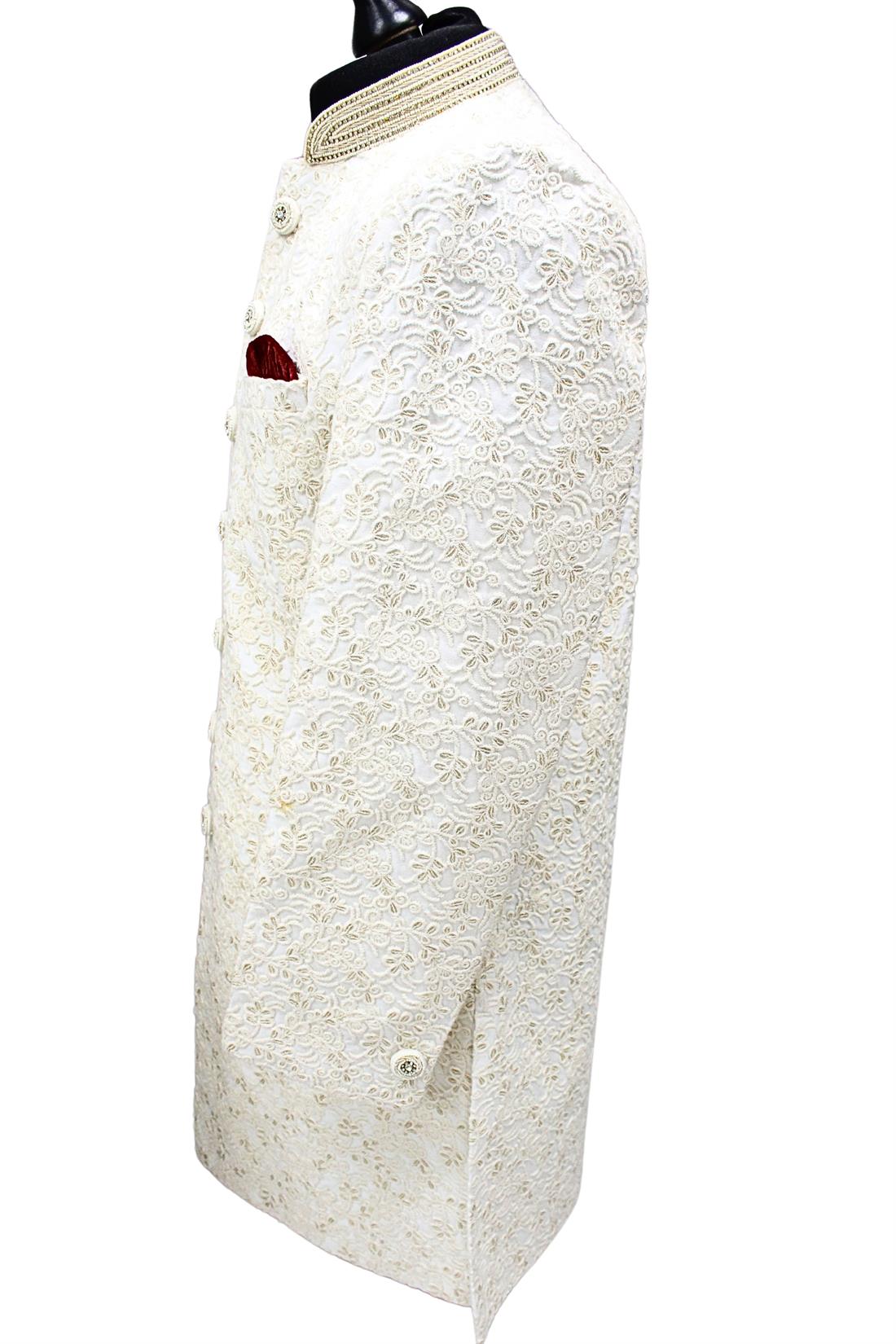 Ivory Mens Sherwani