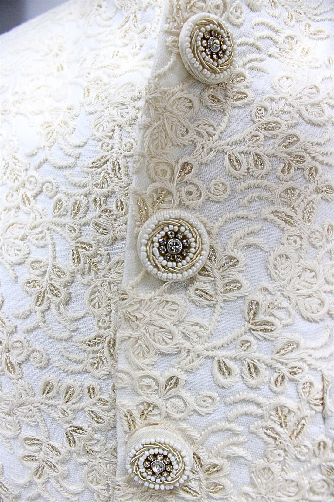 Ivory Mens Sherwani