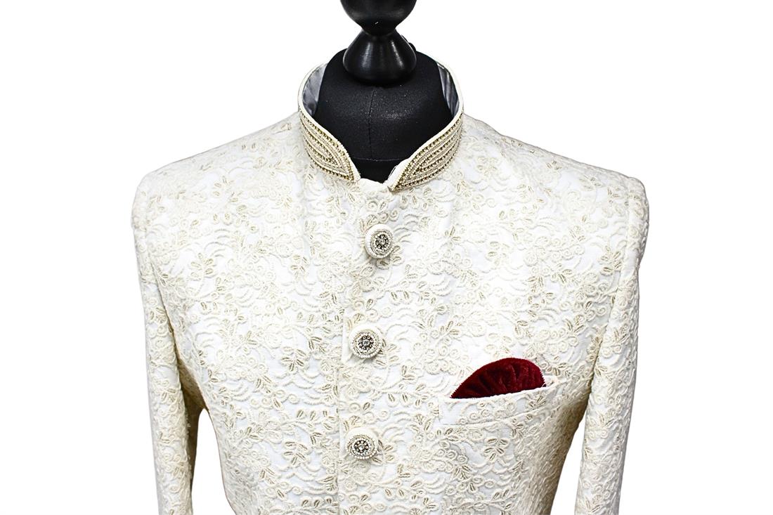 Ivory Mens Sherwani