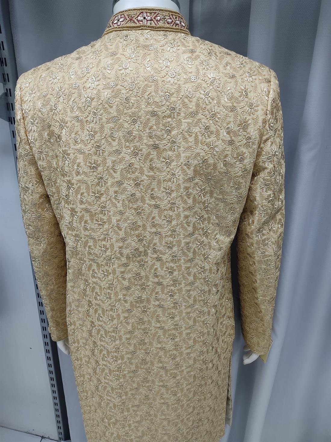 Gold Mens Sherwani