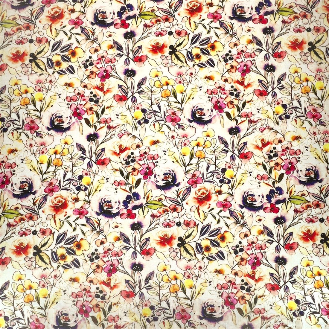 Charlotte Printed Linen Viscose