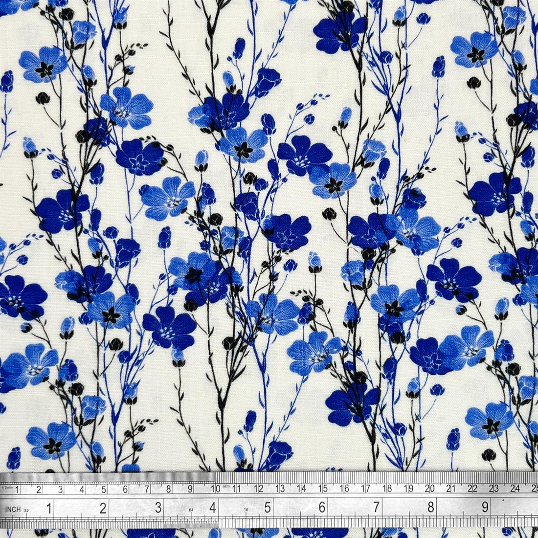 Isla Printed Linen Viscose