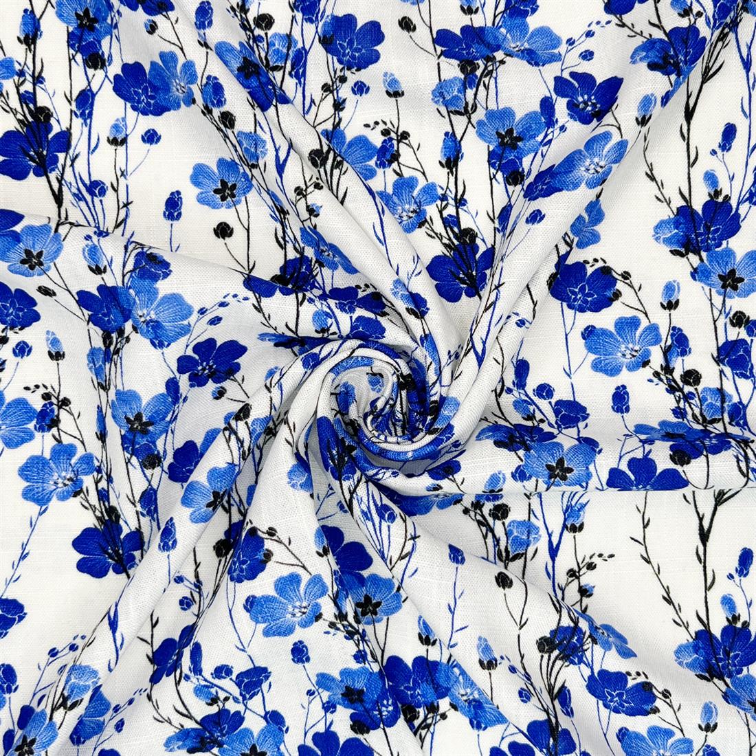 Isla Printed Linen Viscose