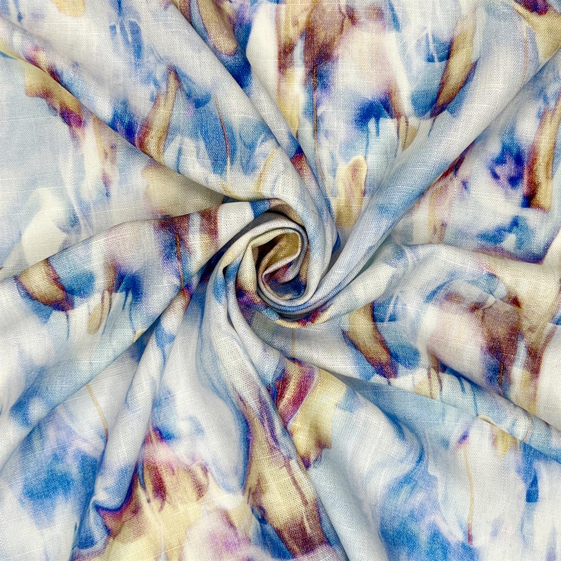 Emily Printed Linen Viscose