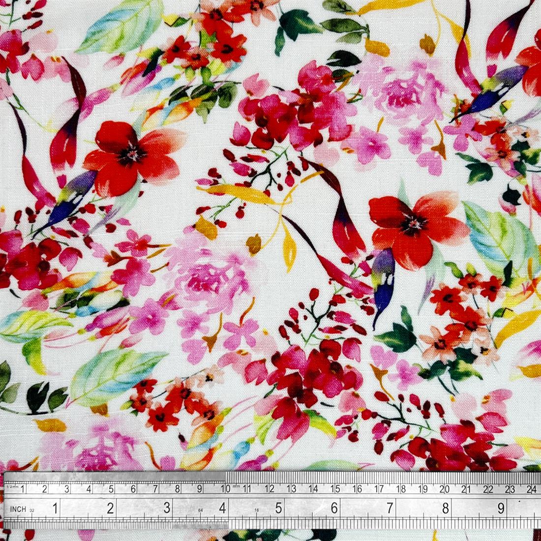Catherine Printed Linen Viscose
