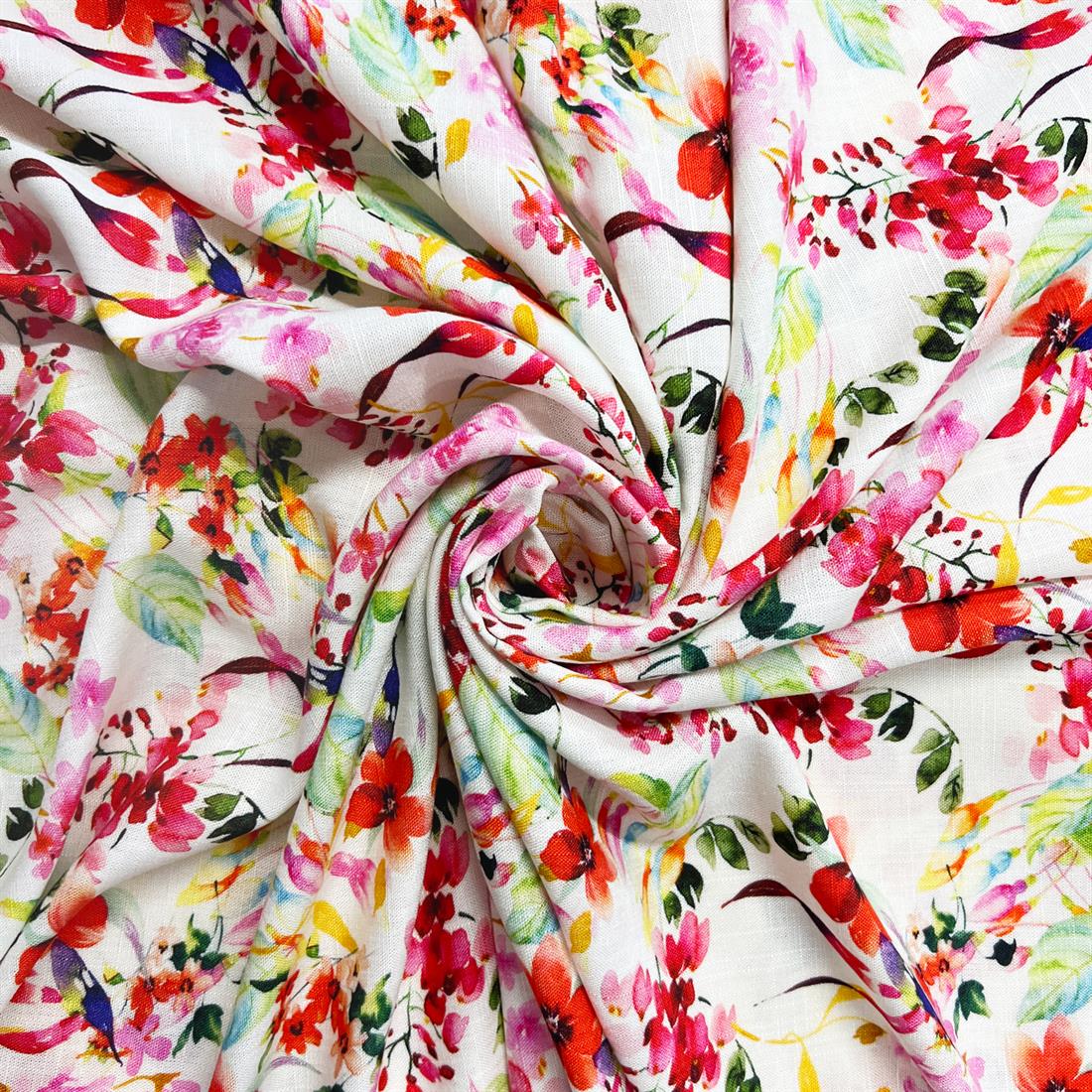 Catherine Printed Linen Viscose