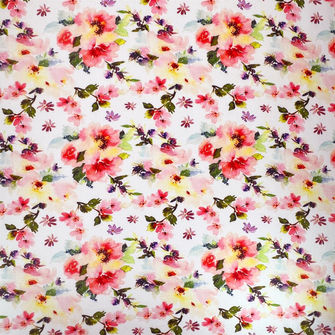 Rebecca Printed Linen Viscose