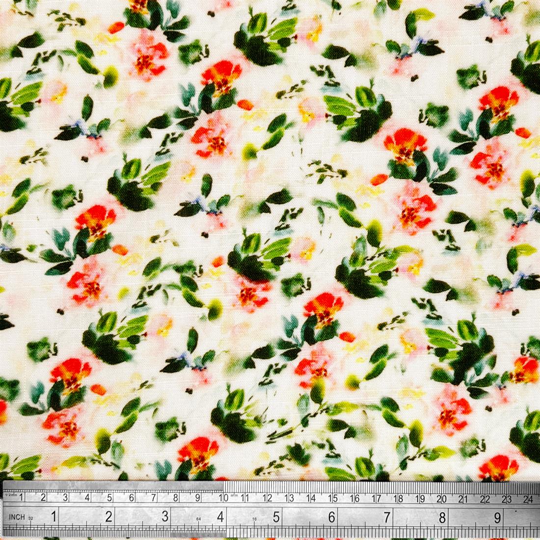 Beatrice Printed Linen Viscose