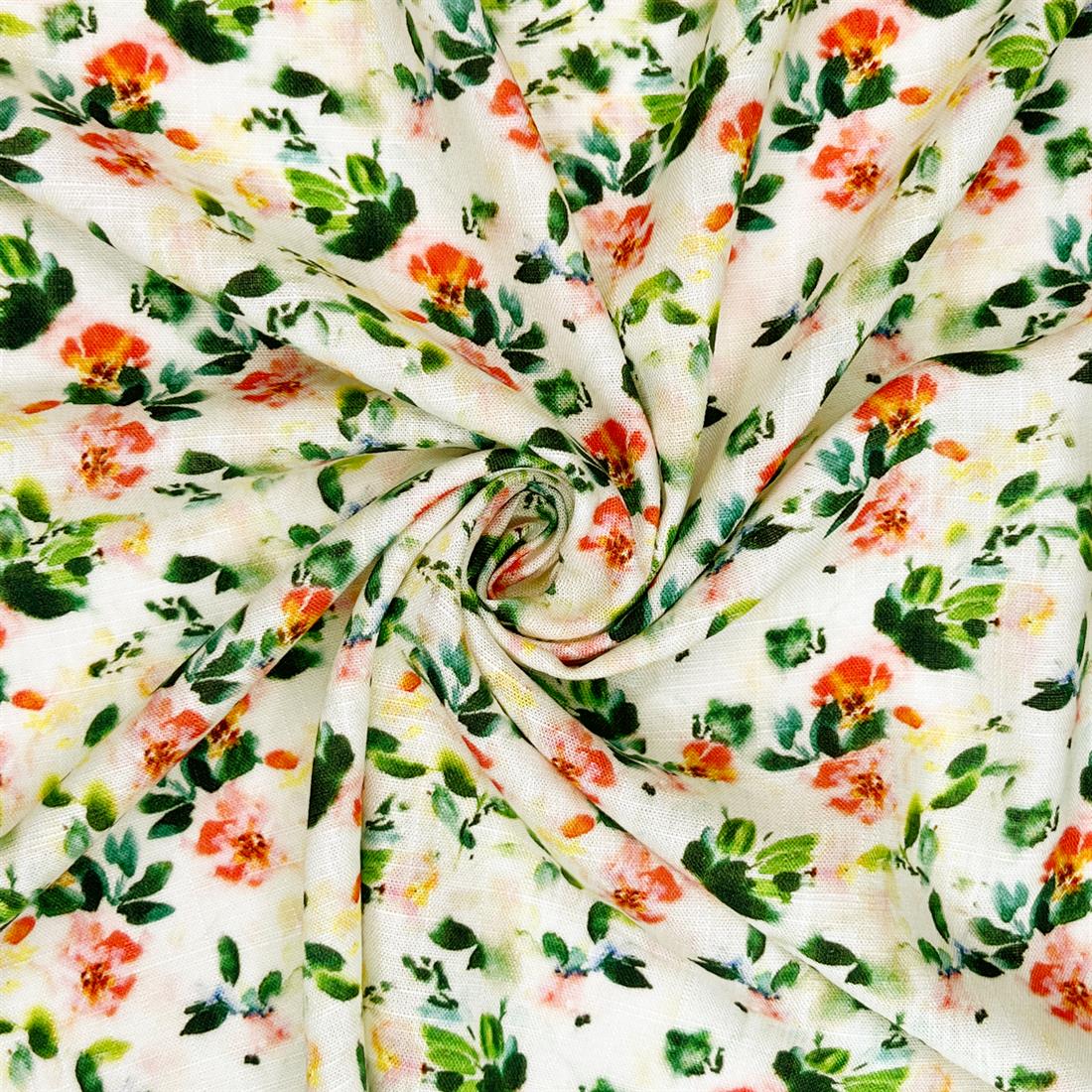 Beatrice Printed Linen Viscose