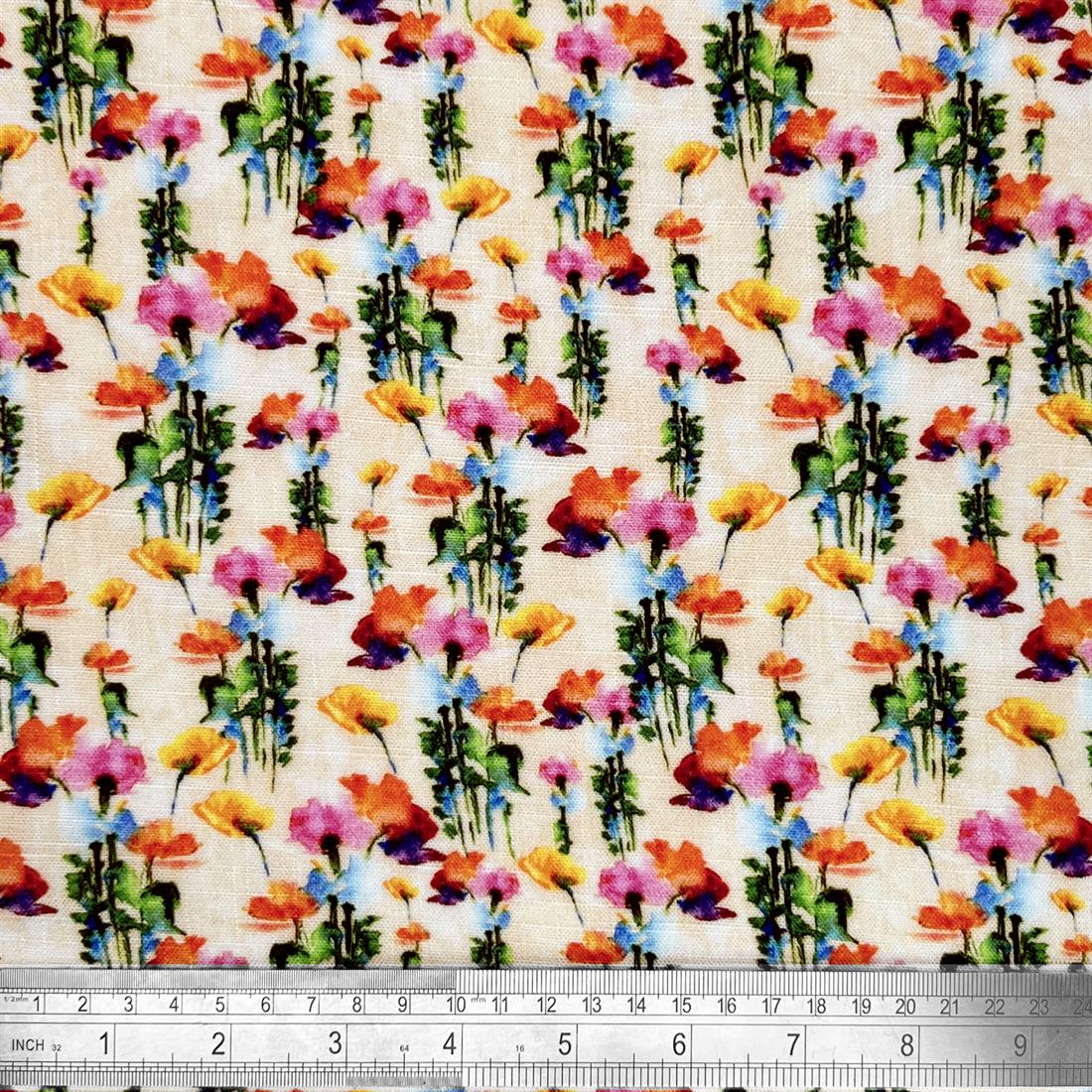 Tiffany Printed Linen Viscose