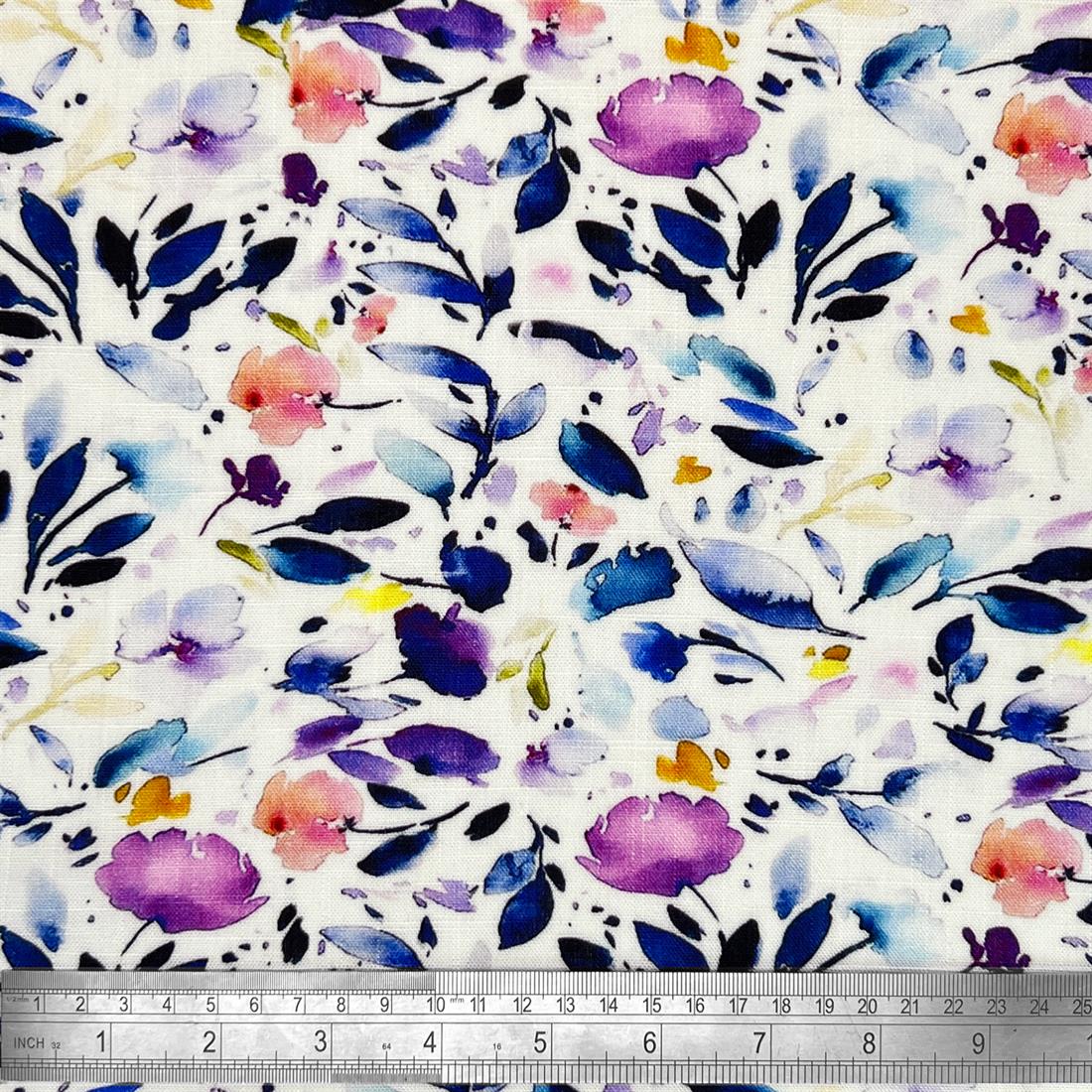Theresa Printed Linen Viscose