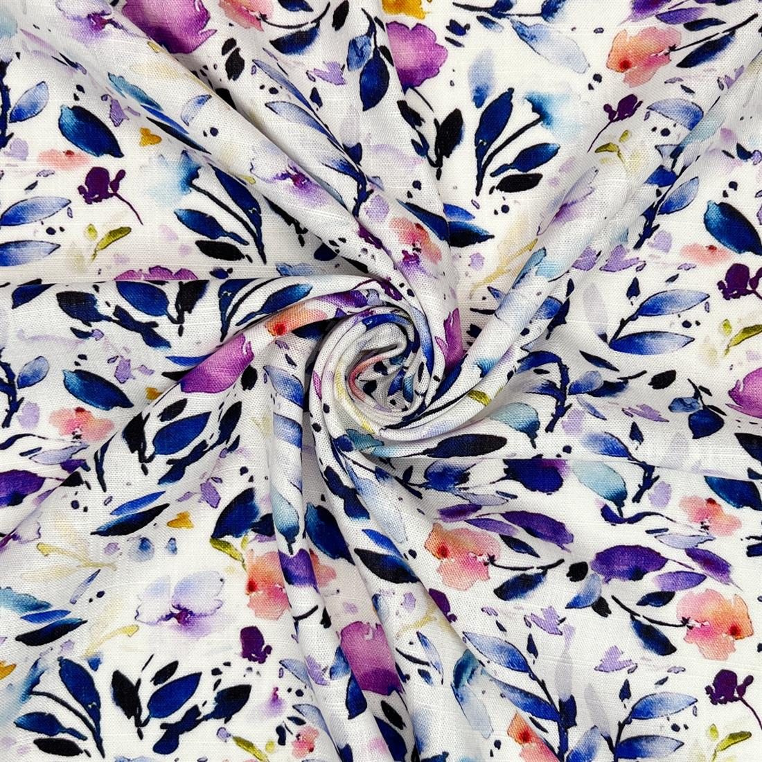 Theresa Printed Linen Viscose