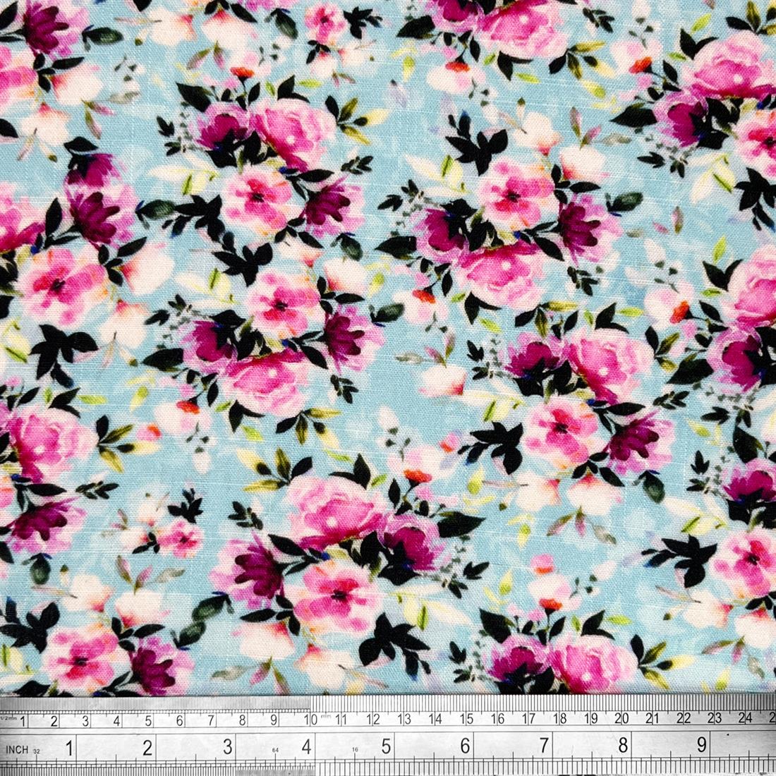 Hattie Printed Linen Viscose
