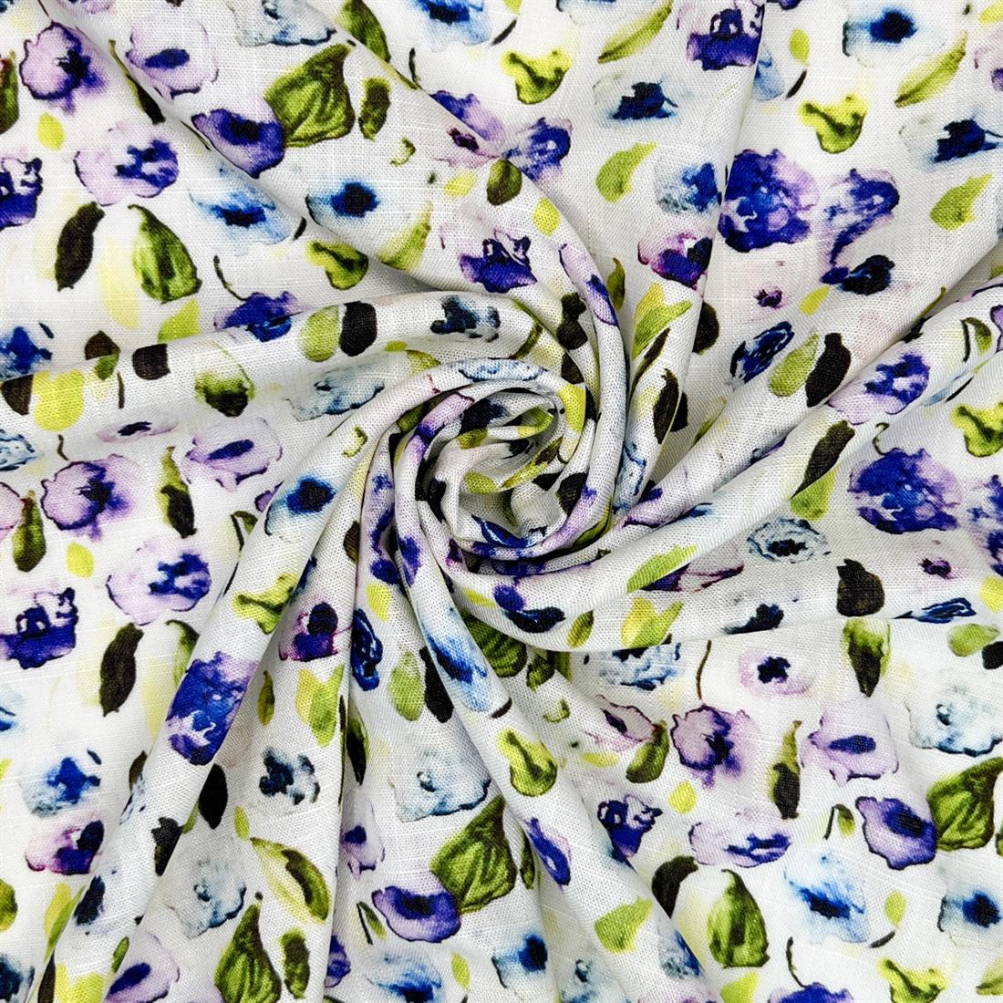 Louisa Printed Linen Viscose