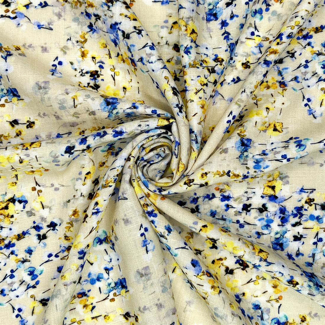 Summer Printed Linen Viscose