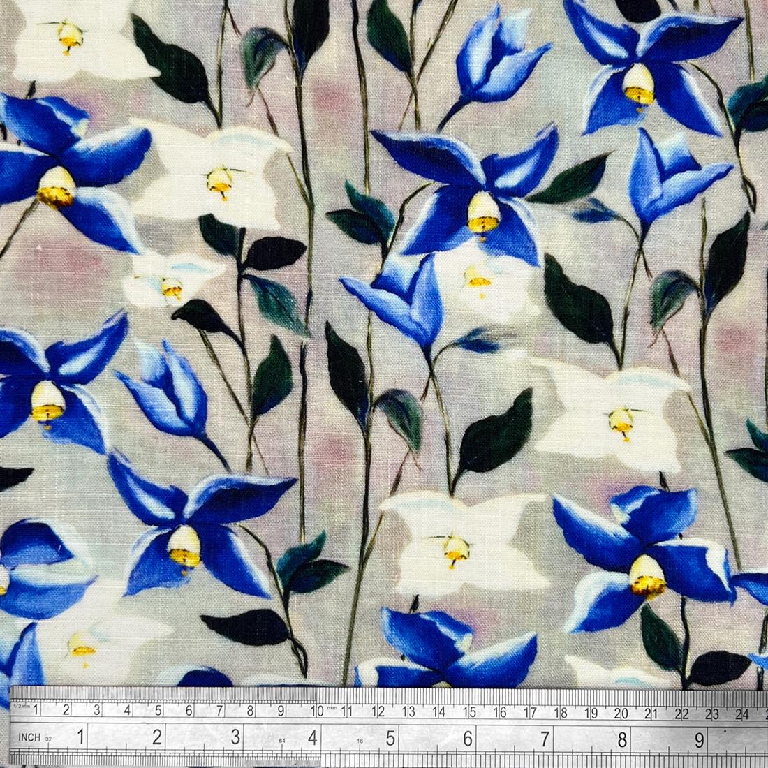 Danielle Printed Linen Viscose