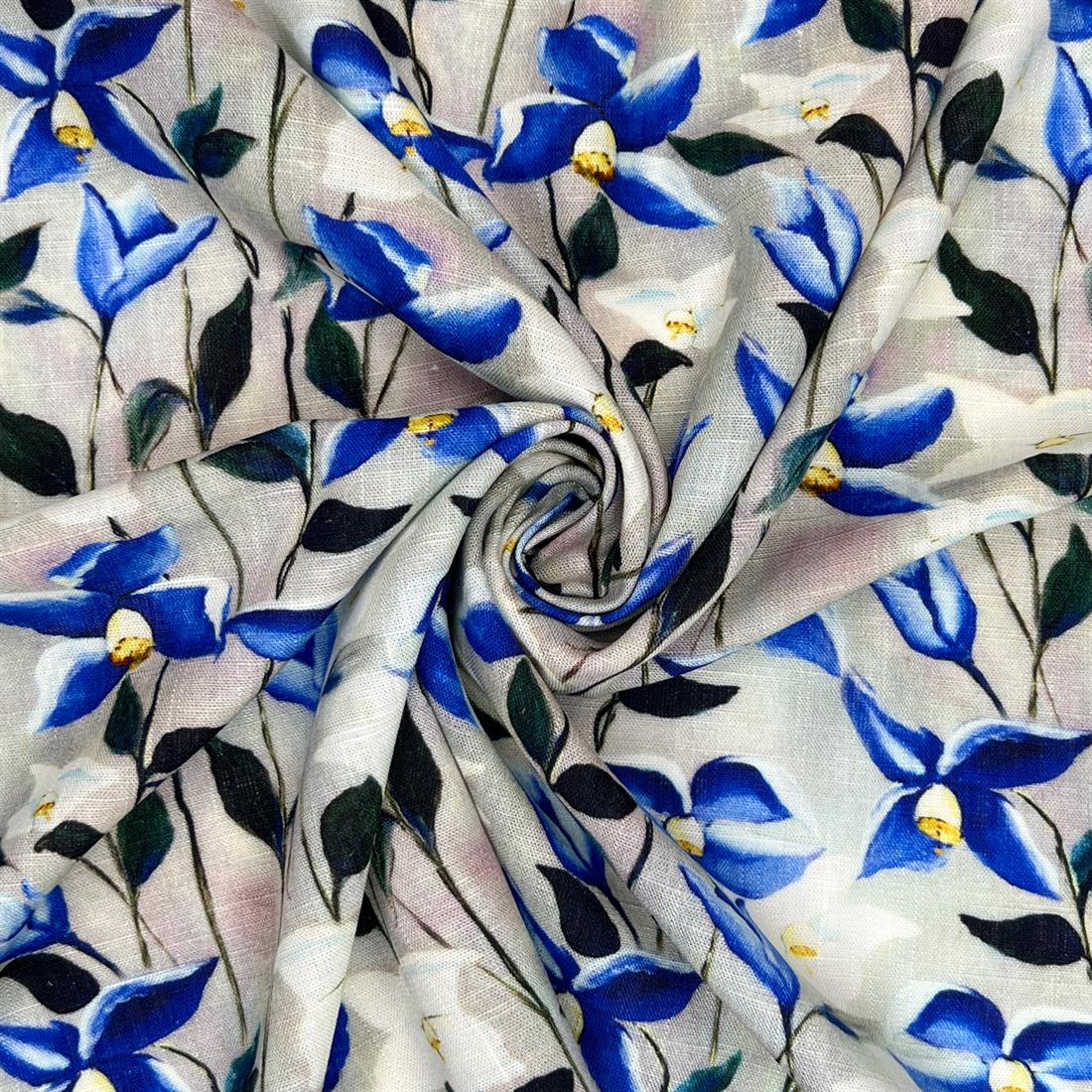 Danielle Printed Linen Viscose