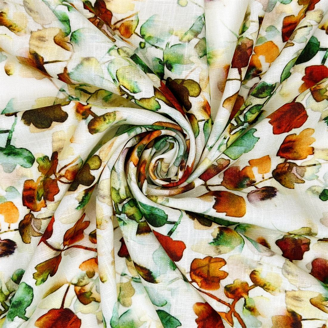 Isabella Printed Linen Viscose