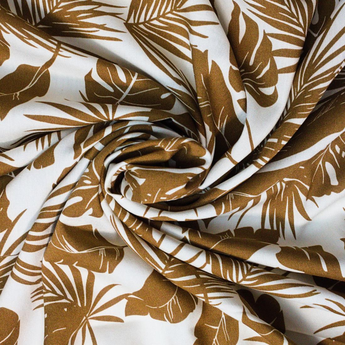 Multicolour Floral Printed Viscose Fabric