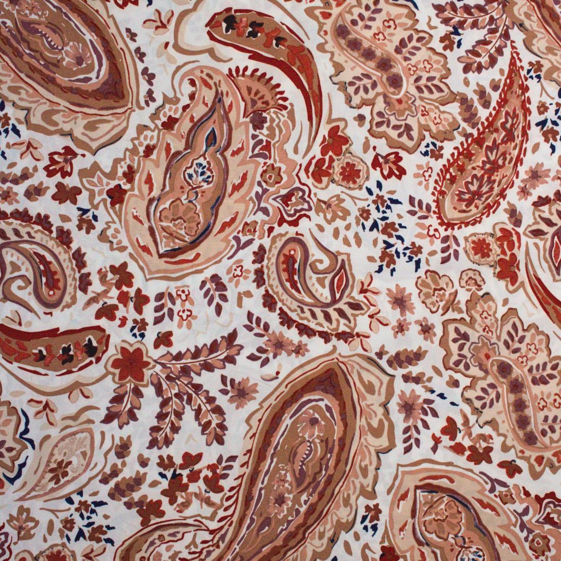 Multicolour Floral Printed Viscose Fabric