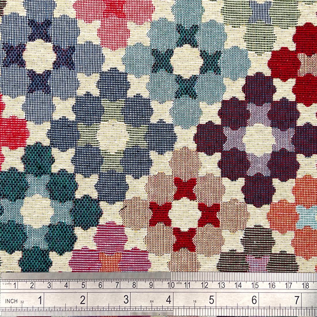 Multicolour Cotton Coloured Tapestry