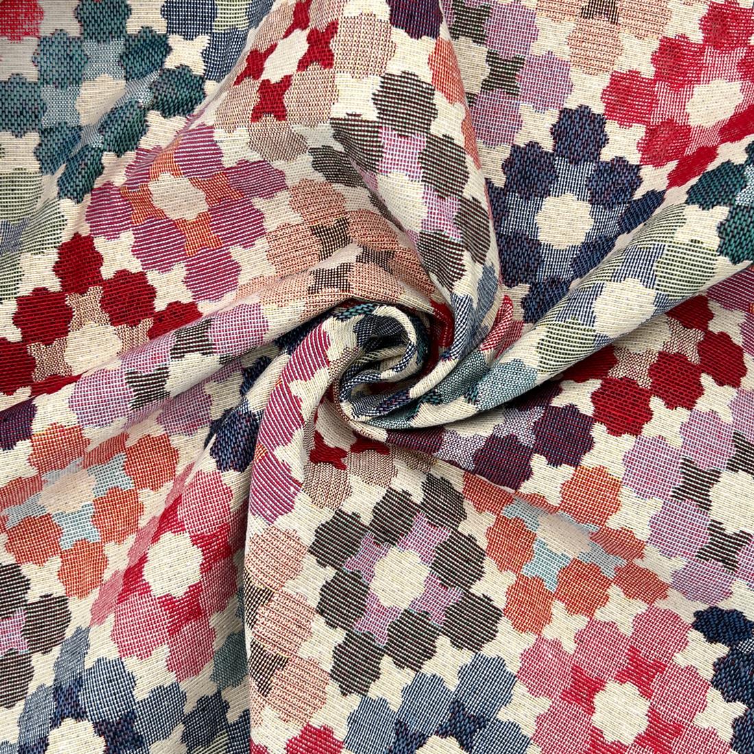 Multicolour Cotton Coloured Tapestry
