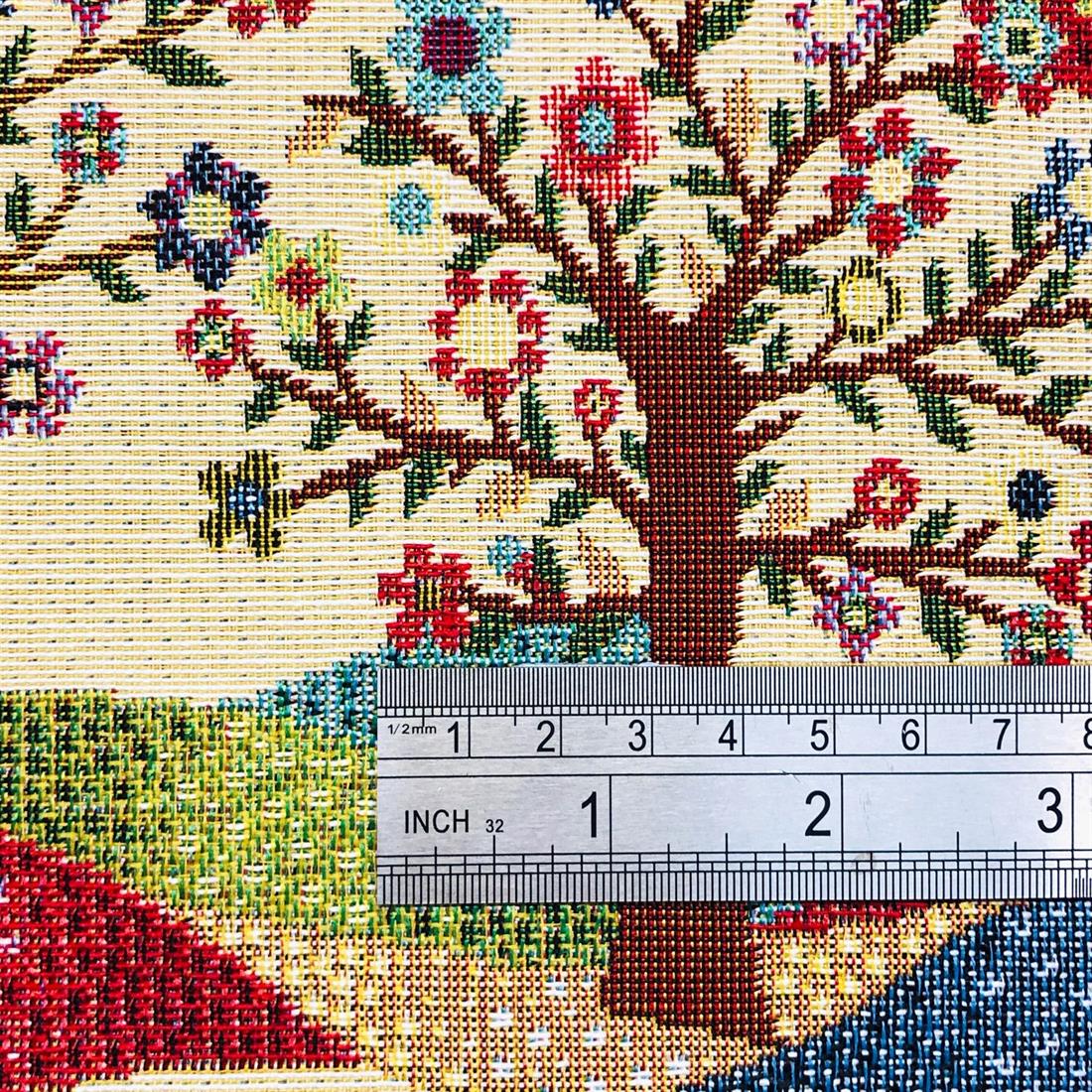 Multicolour Cotton Coloured Tapestry