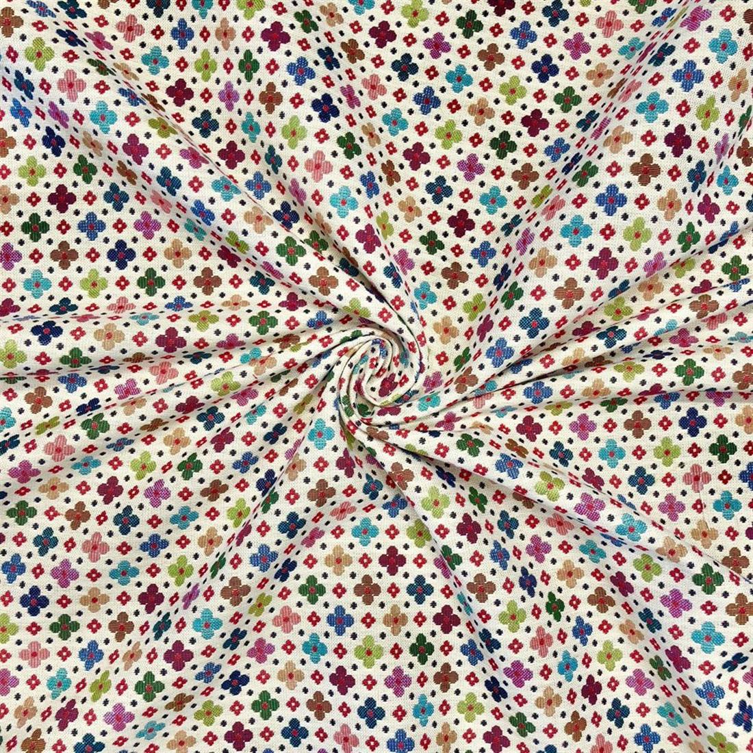 Multicolour Cotton Coloured Tapestry