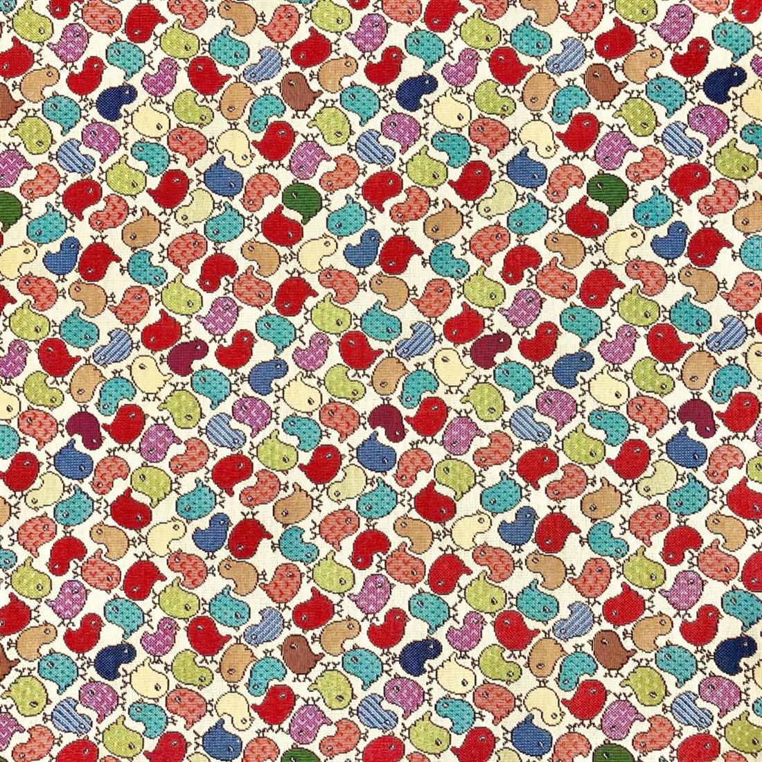 Multicolour Cotton Coloured Tapestry