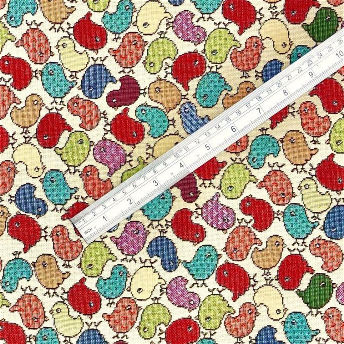 Multicolour Cotton Coloured Tapestry