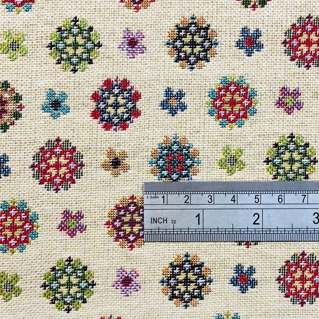 Multicolour Cotton Coloured Tapestry