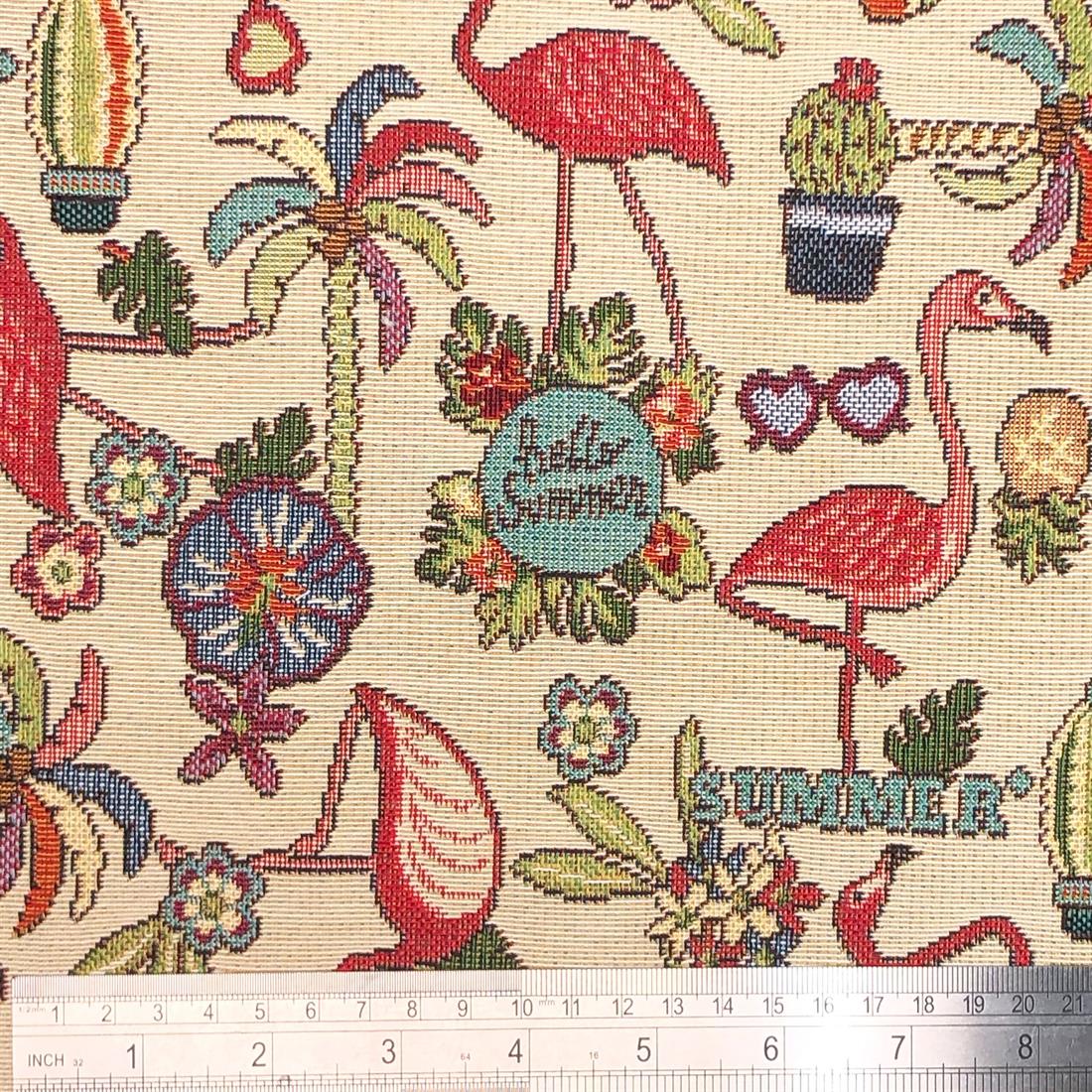 Multicolour Cotton Coloured Tapestry