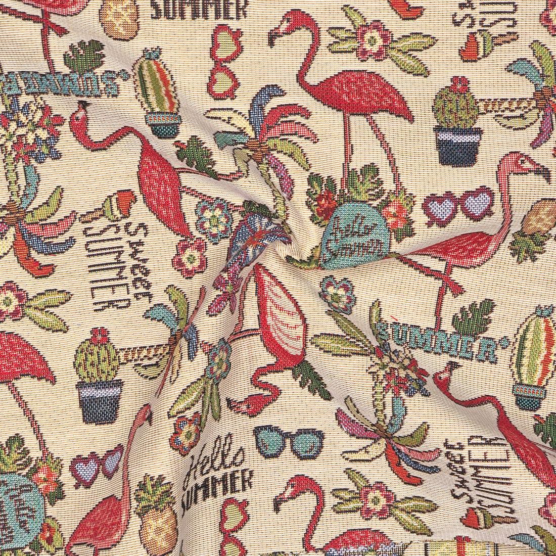 Multicolour Cotton Coloured Tapestry