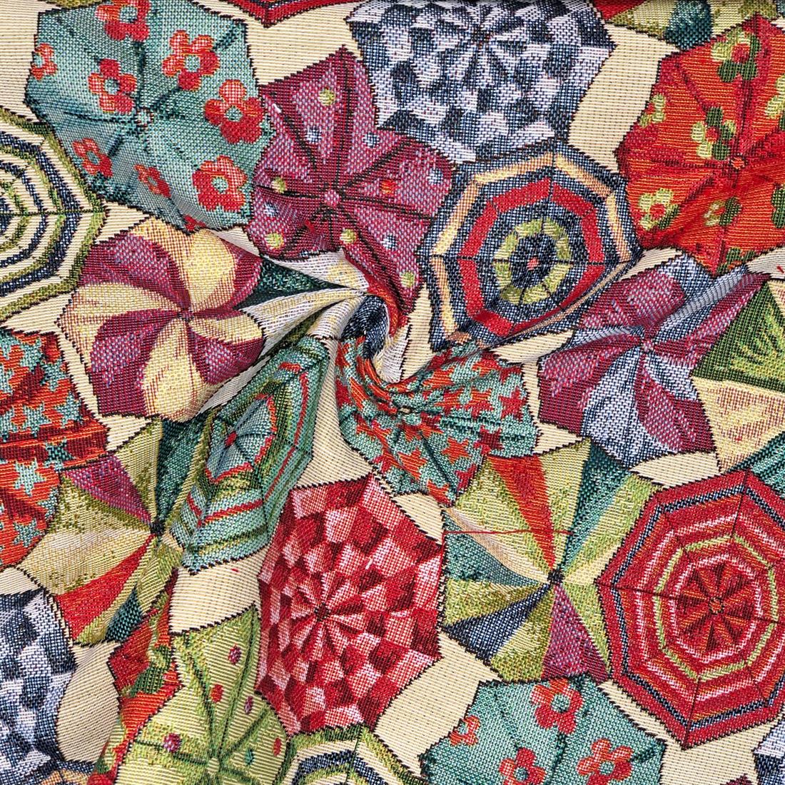 Multicolour Cotton Coloured Tapestry