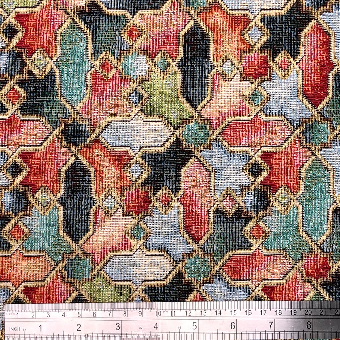 Multicolour Cotton Coloured Tapestry