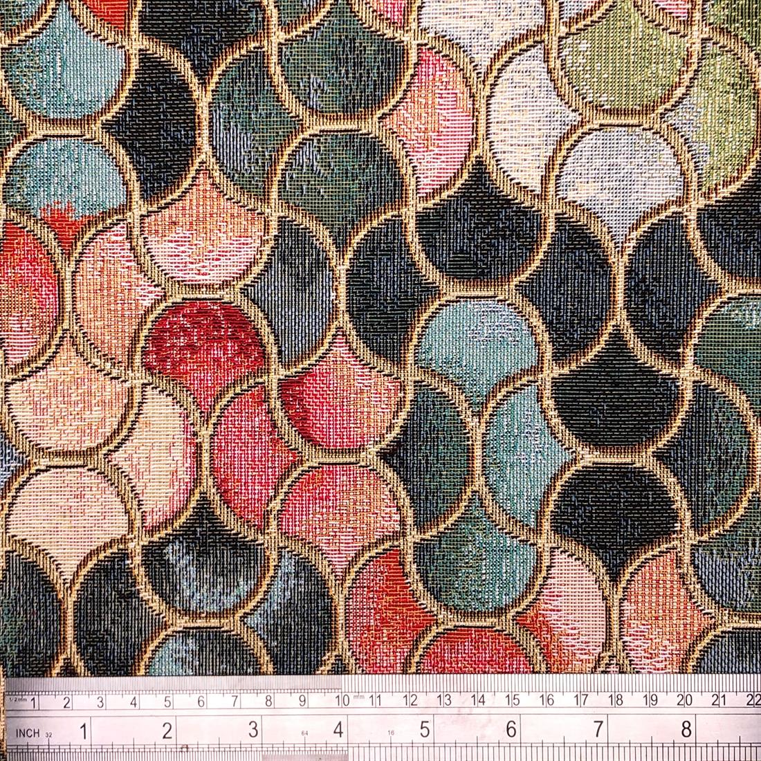 Multicolour Cotton Coloured Tapestry