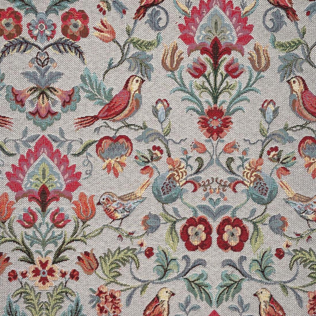 Silver Cotton Coloured Tapestry