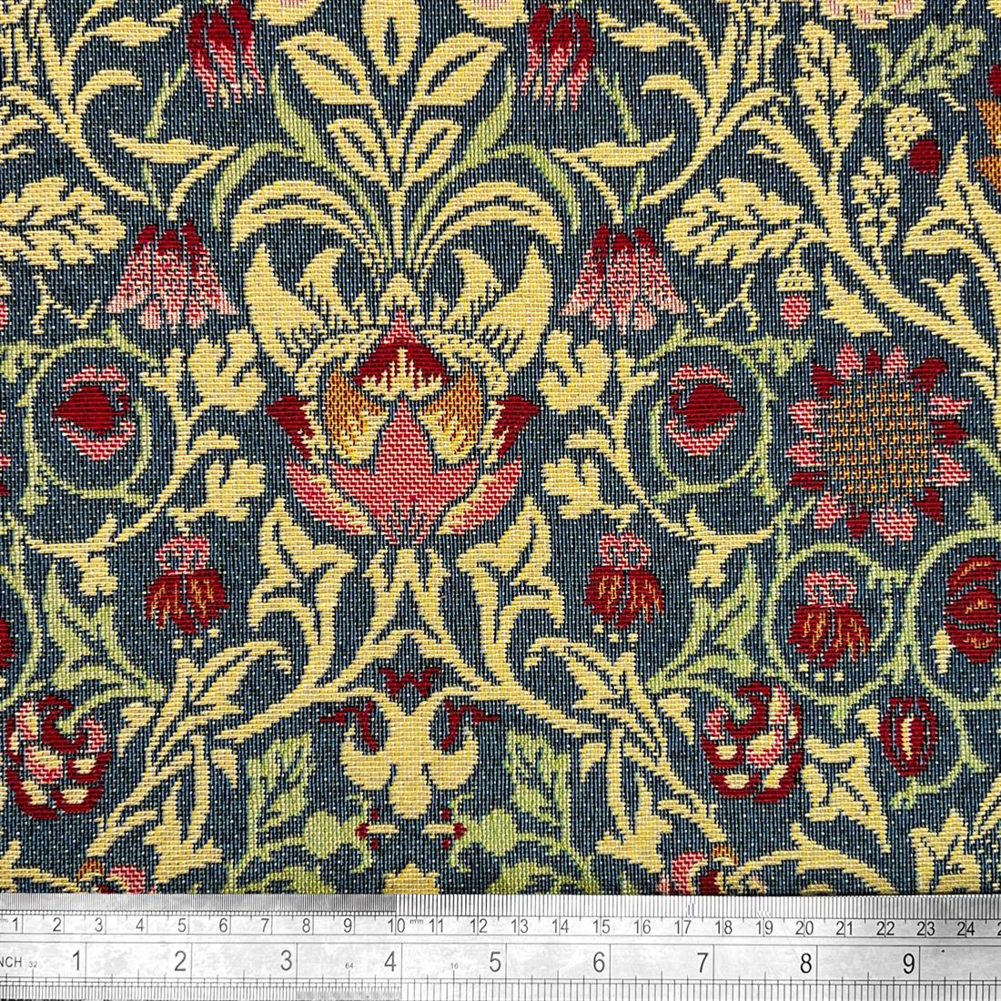 Violet and Columbine Cotton William Morris