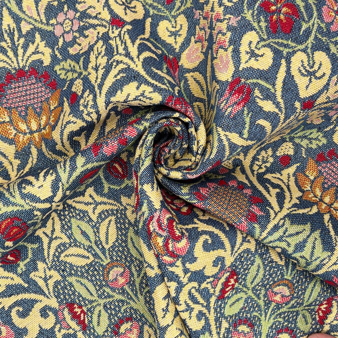 Violet and Columbine Cotton William Morris