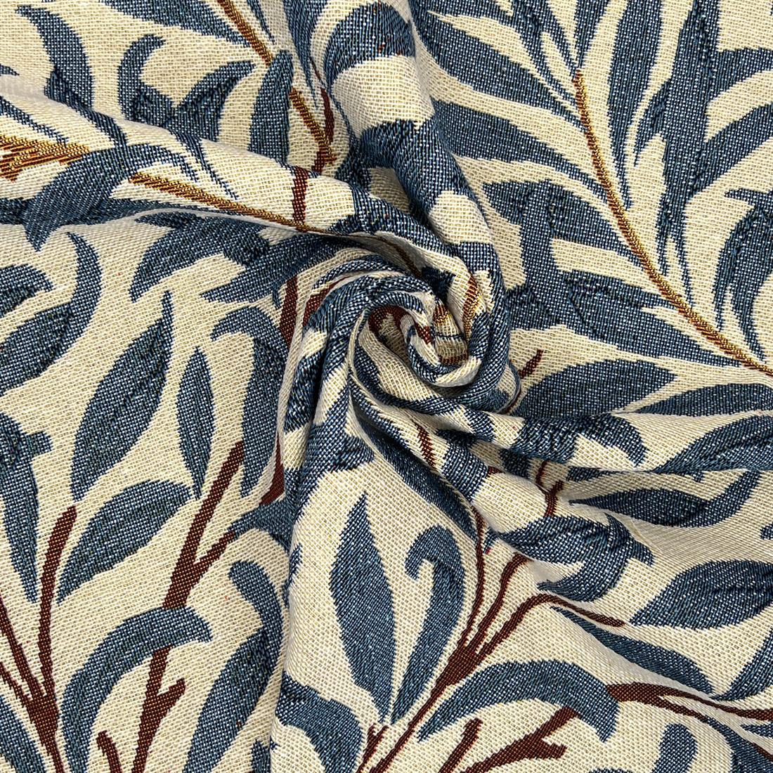 Azure Blue Cotton William Morris Bough