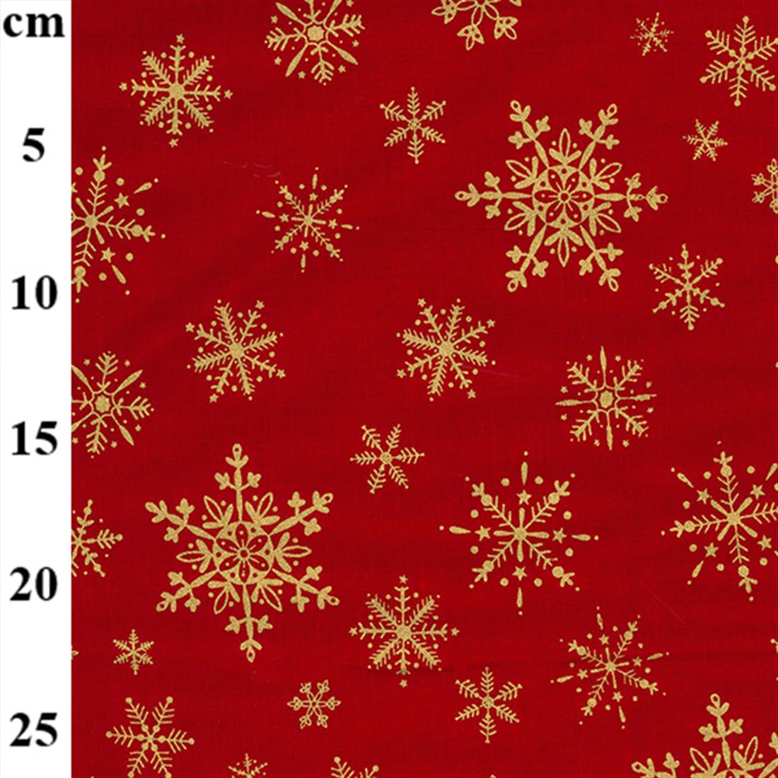 Red Printed Cotton Fabrics