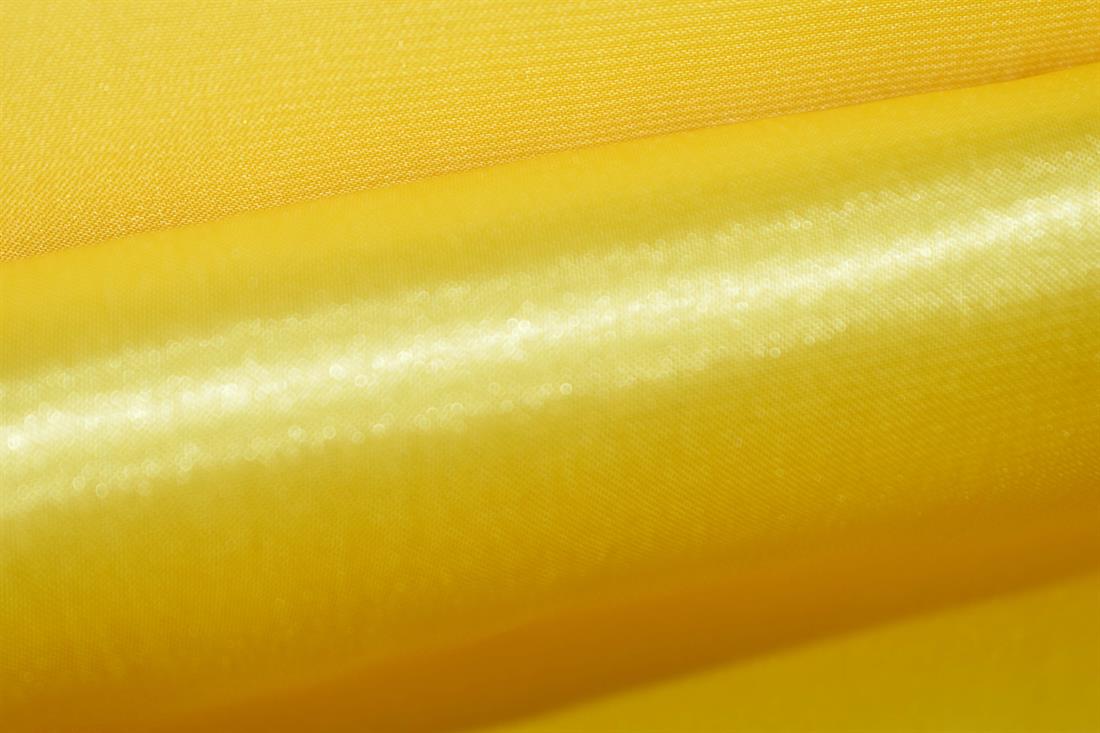 Yello Ployester Satin Fabric - Dressingmaking Blouses Skirts Tops