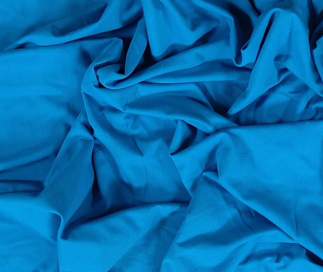 BLU Polyester Jersey Fabric