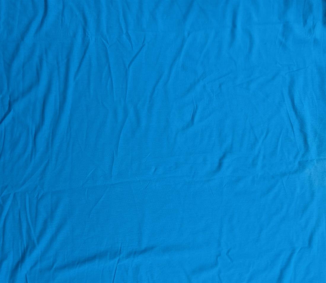 BLU Polyester Jersey Fabric